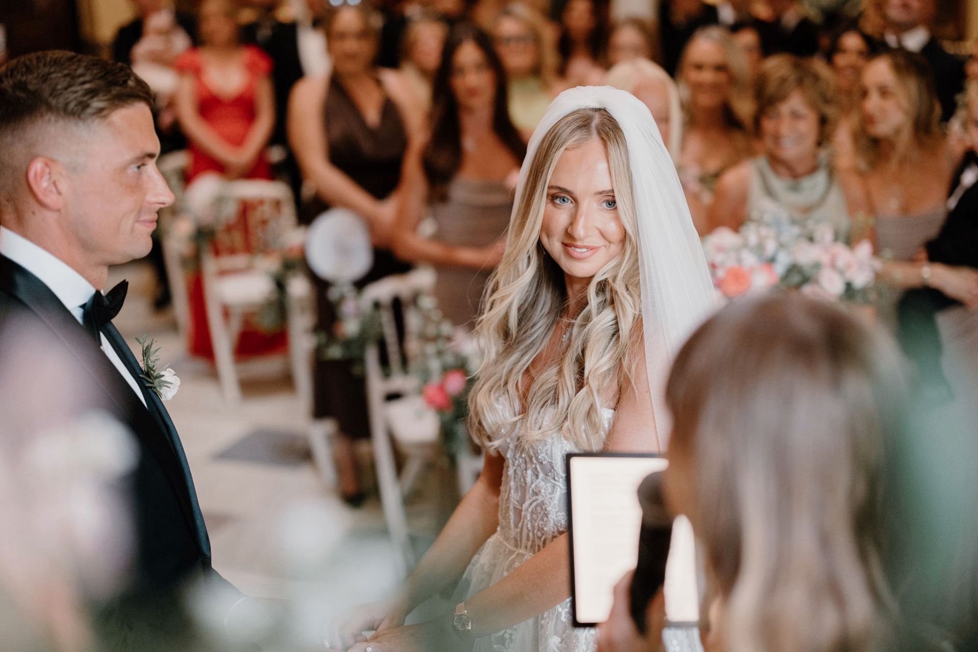 Wedding ceremony moment by Alicia
