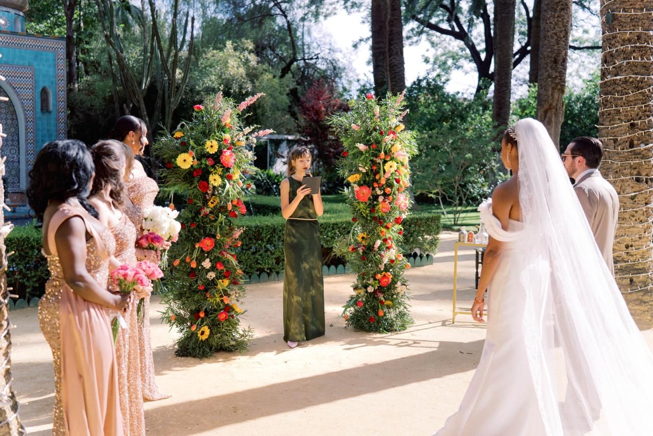 Wedding ceremony moment by Alicia